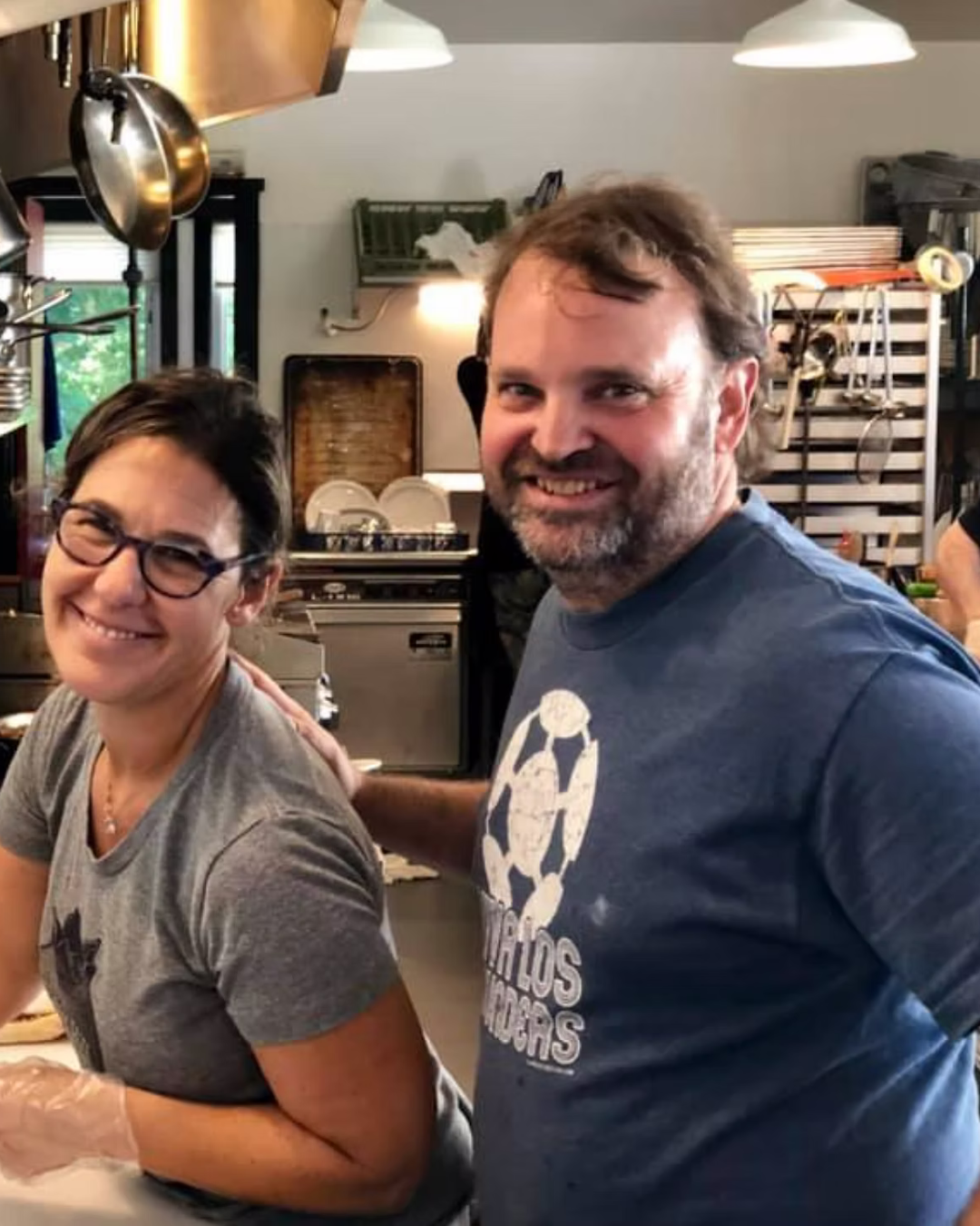 Picture of Tim Barrett with his wife.